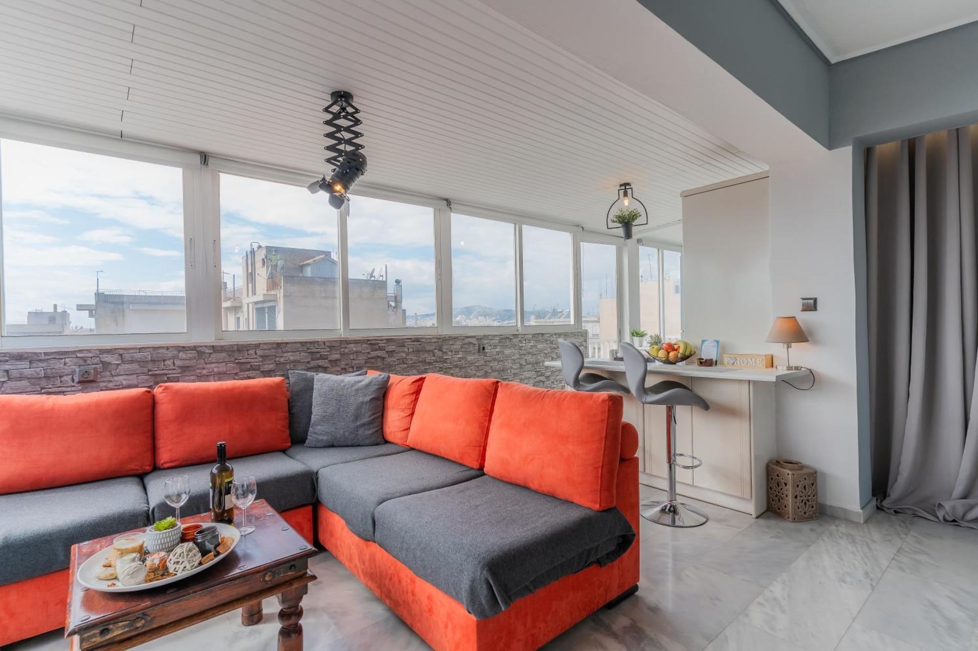 Ferienwohnung Acrolofts M62 With Playground Athen Exterior foto